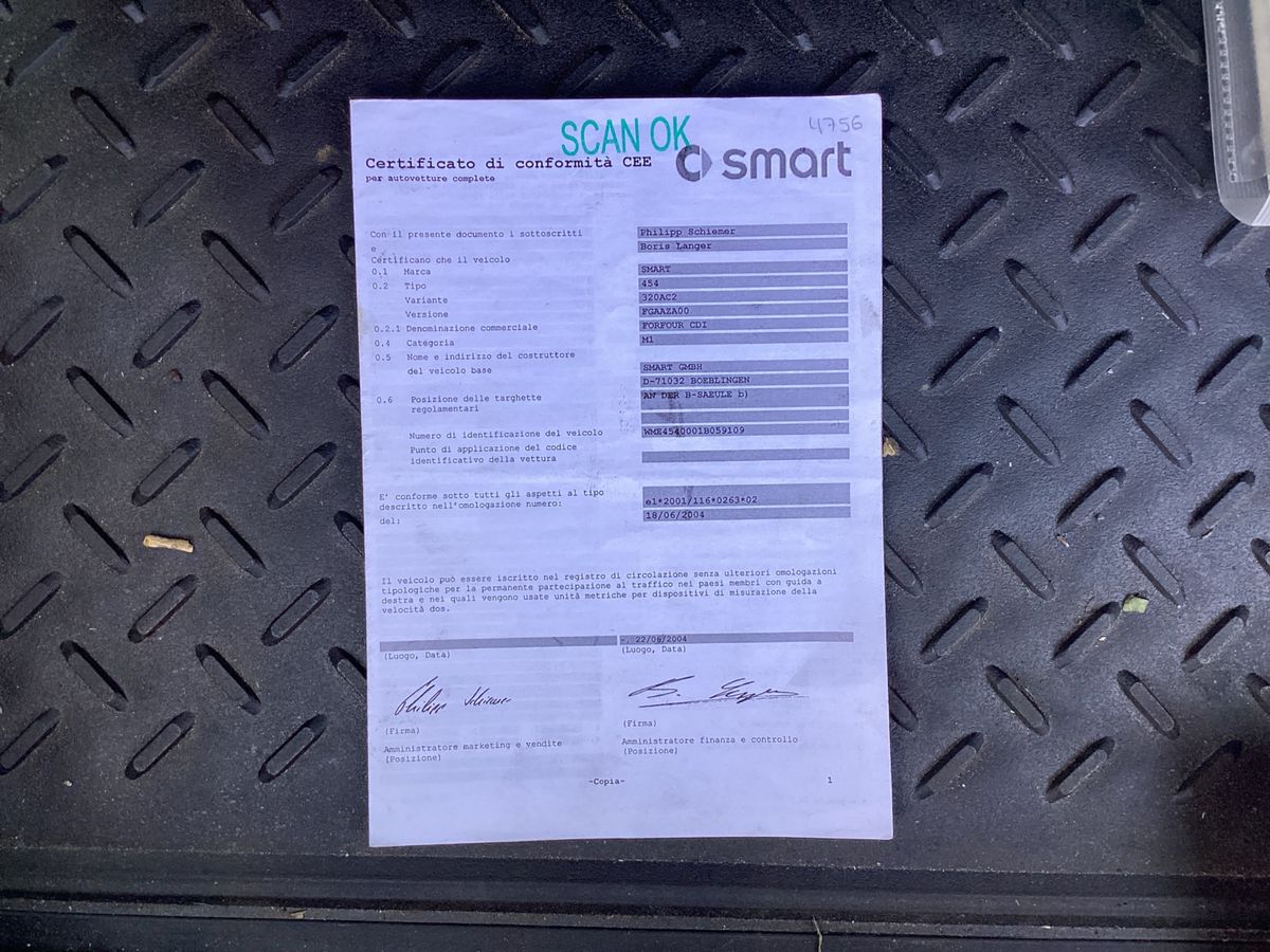 Smart forfour d'occasion