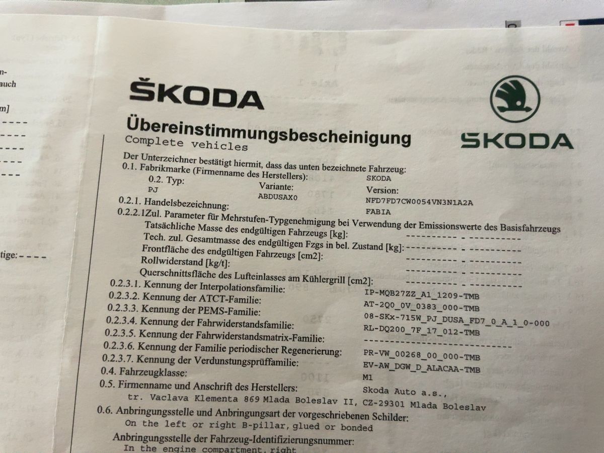 Skoda Fabia d'occasion