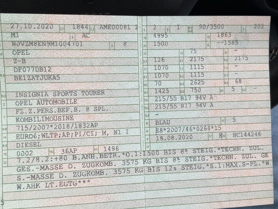 Opel Insignia d'occasion