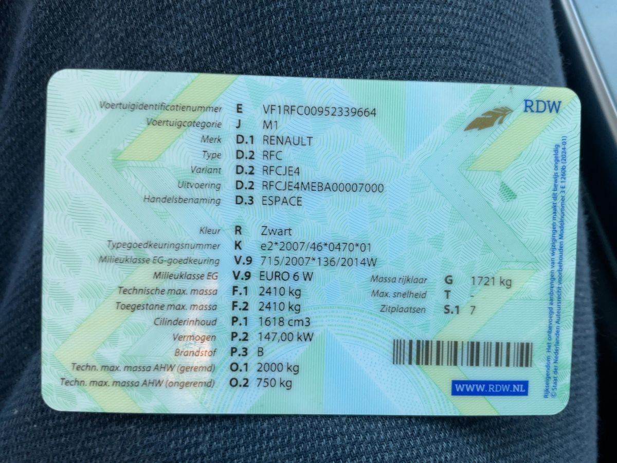 Renault Espace d'occasion