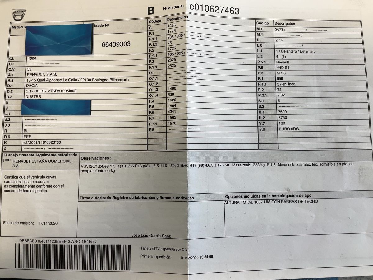 Dacia Duster d'occasion