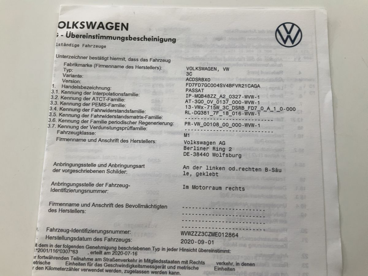 Volkswagen Passat d'occasion