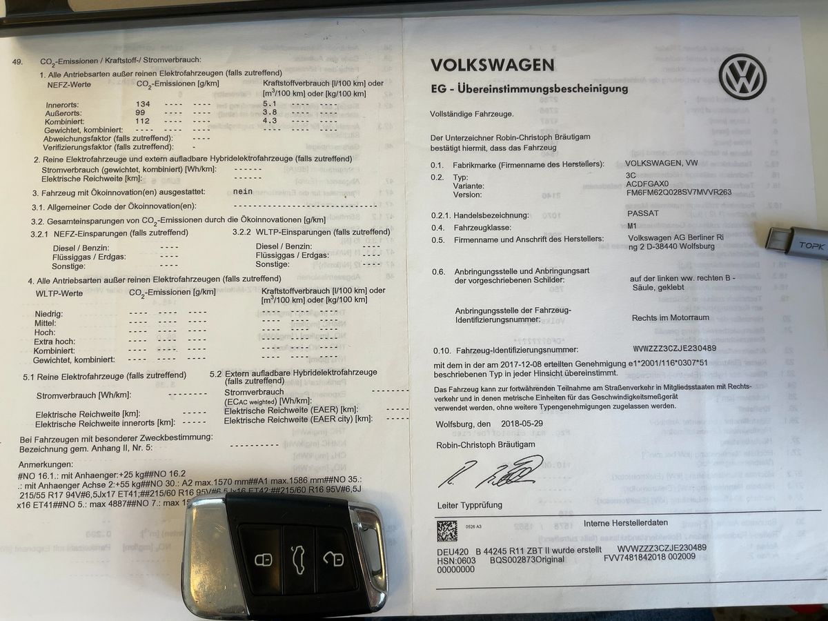 Volkswagen Passat d'occasion