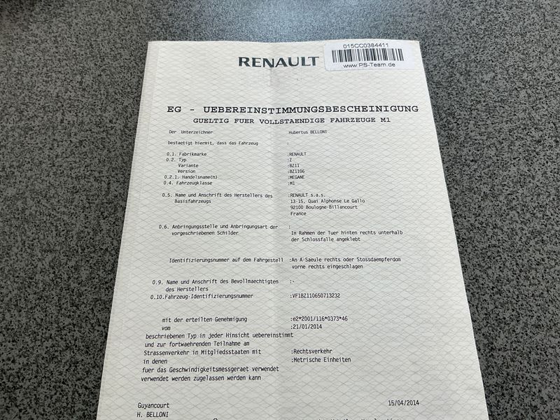 Renault Megane 1.2 Paris — zdjęcie 6
