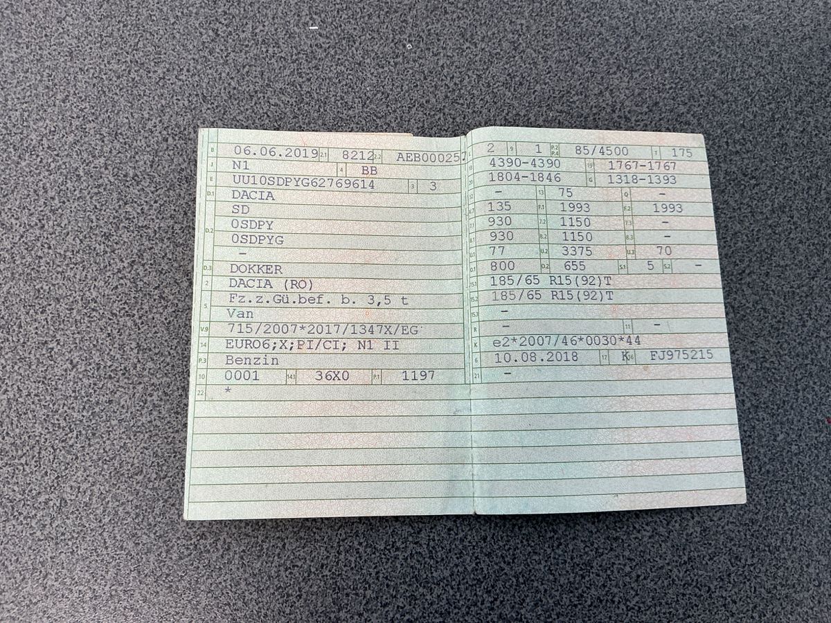 Dacia Dokker d'occasion