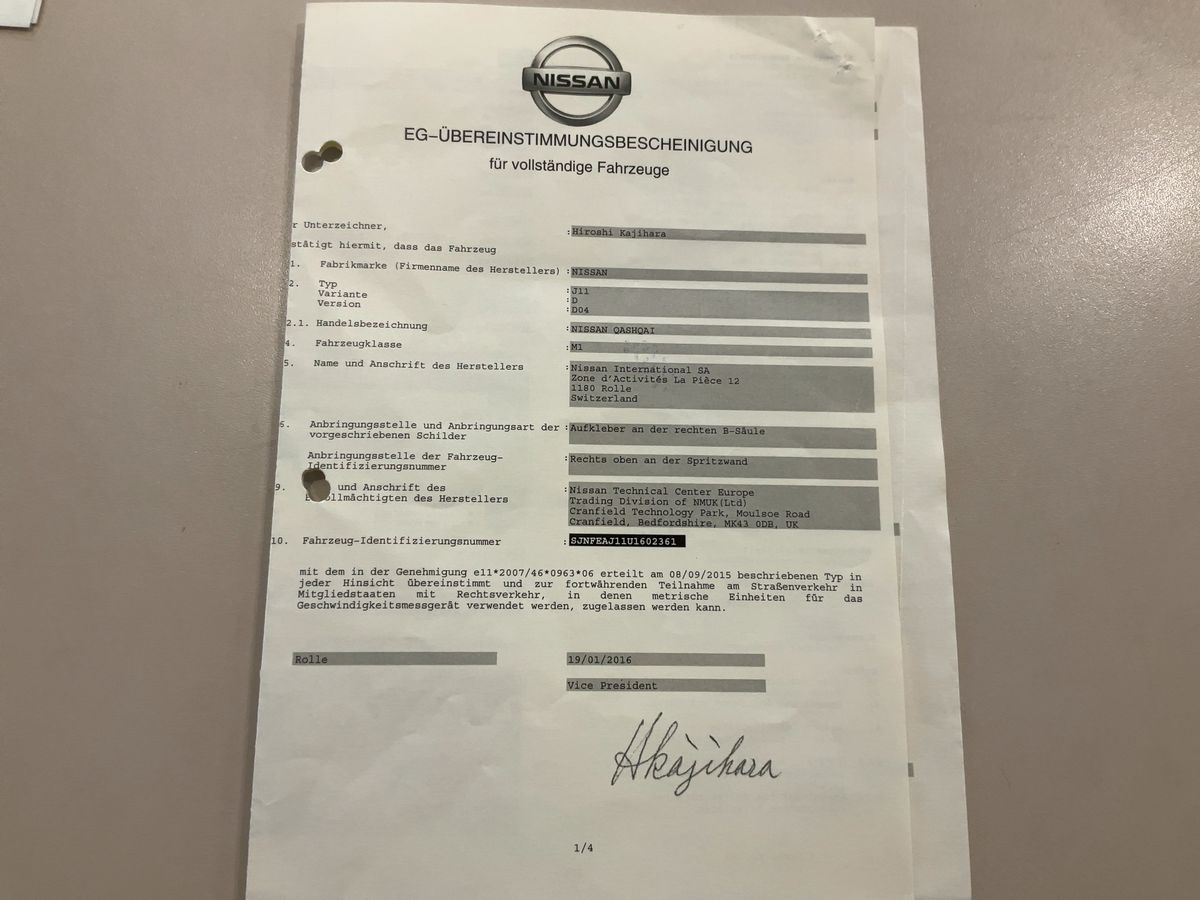 Nissan Qashqai d'occasion