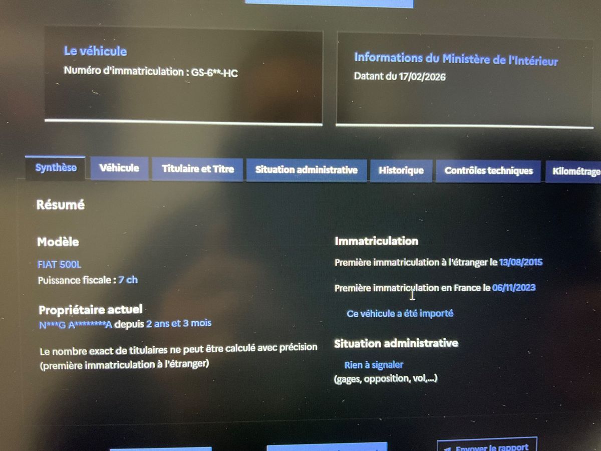 Fiat 500L d'occasion