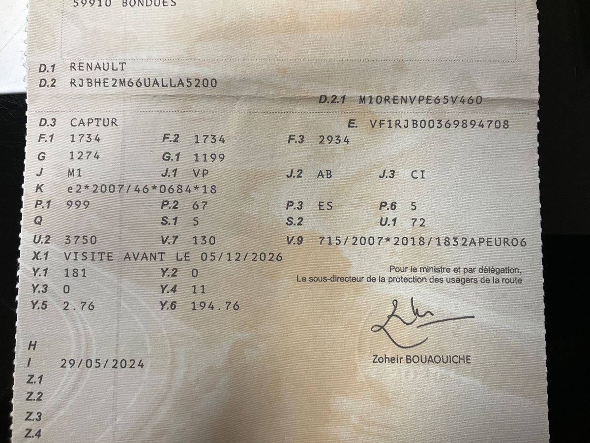 Renault Captur d'occasion