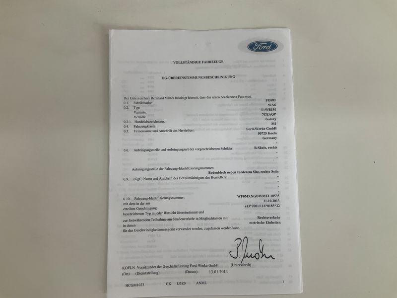 Ford Galaxy 1.6 TDCi Business Edition — zdjęcie 16