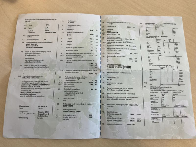 Opel Antara 2.0 CDTI Cosmo Plus 4x2 — zdjęcie 16