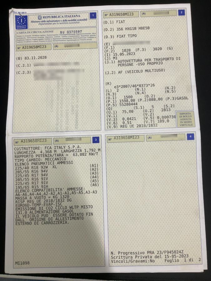 Fiat Tipo d'occasion