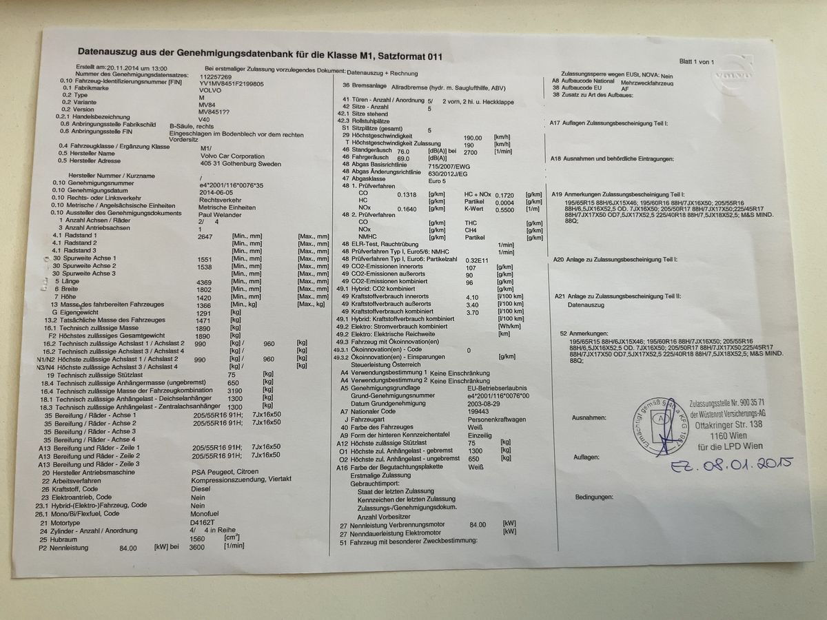 Volvo V40 d'occasion