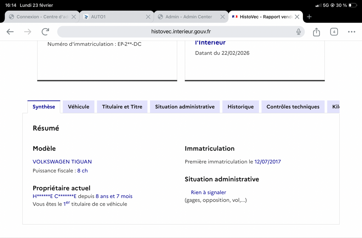 Volkswagen Tiguan d'occasion