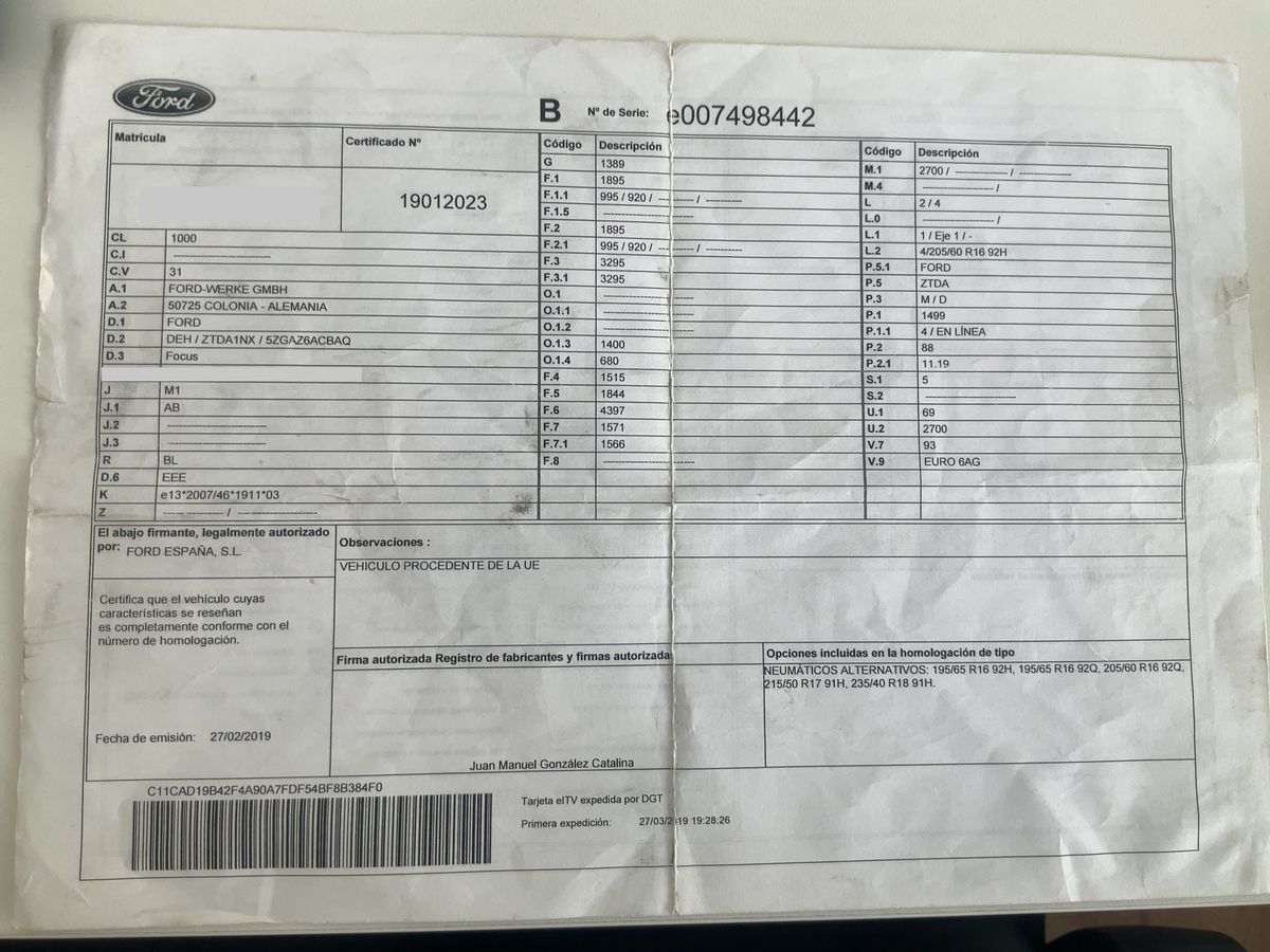 Ford Focus d'occasion