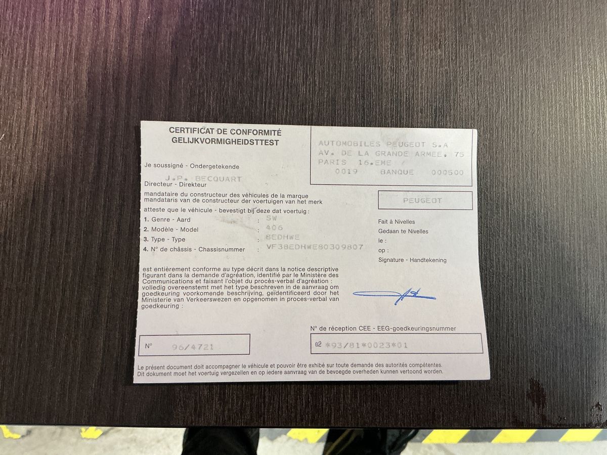 Peugeot 406 d'occasion