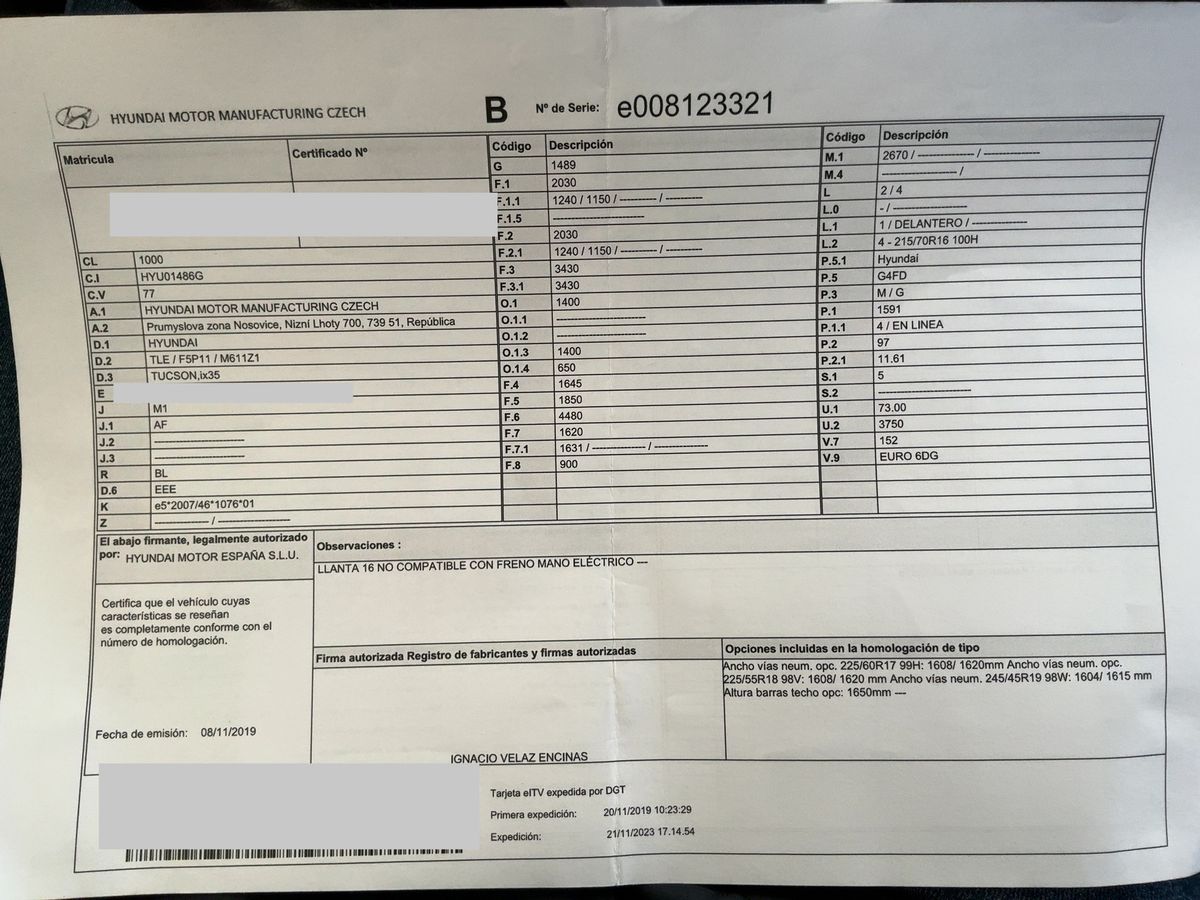 Hyundai Tucson d'occasion