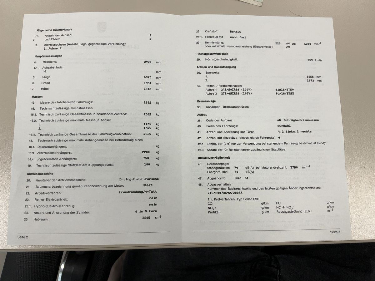 Porsche Panamera d'occasion