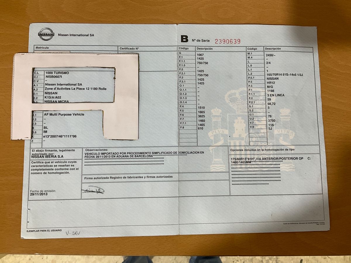 Nissan Micra 1.2 Visia