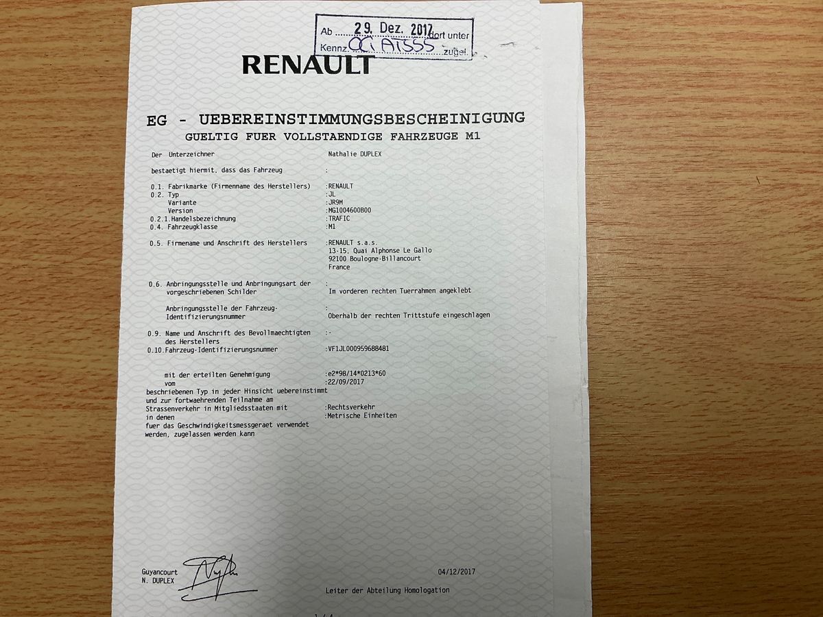 Renault Trafic d'occasion
