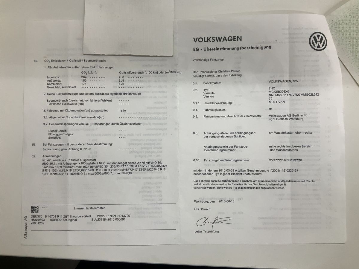 Volkswagen T6 d'occasion