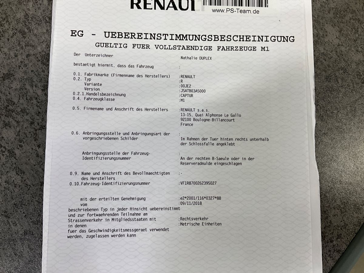 Renault Captur 1.3 TCe Version S