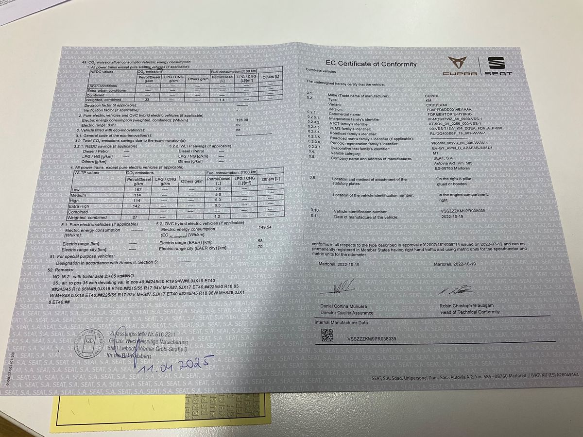 Cupra Formentor d'occasion