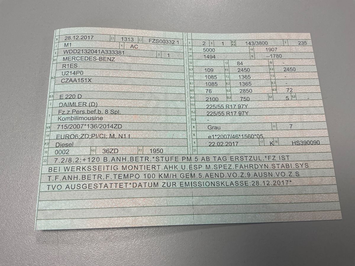 Mercedes-Benz E-Klasse d'occasion