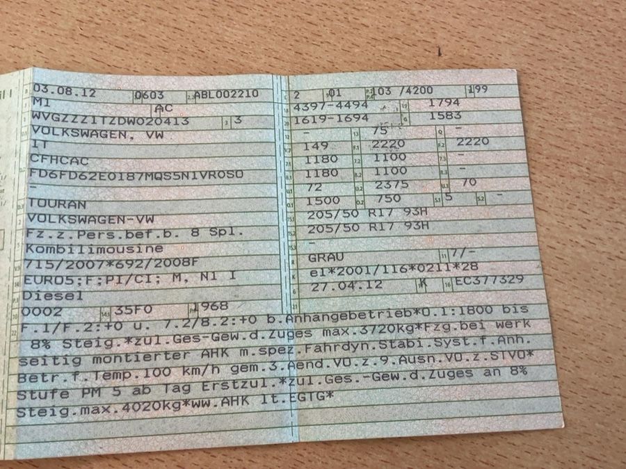 Volkswagen Touran d'occasion