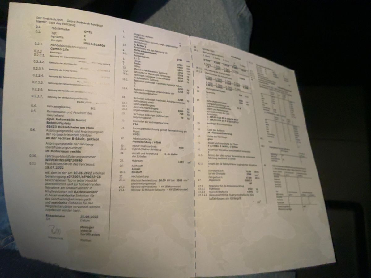 Opel Combo d'occasion