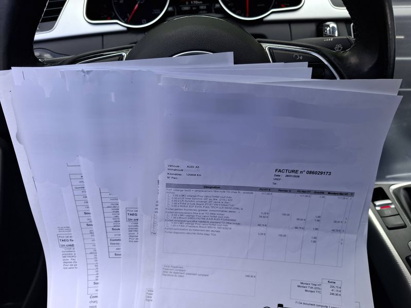 Audi A5 Sportback 2.0 TDI clean diesel ultra Ambiente — zdjęcie 19