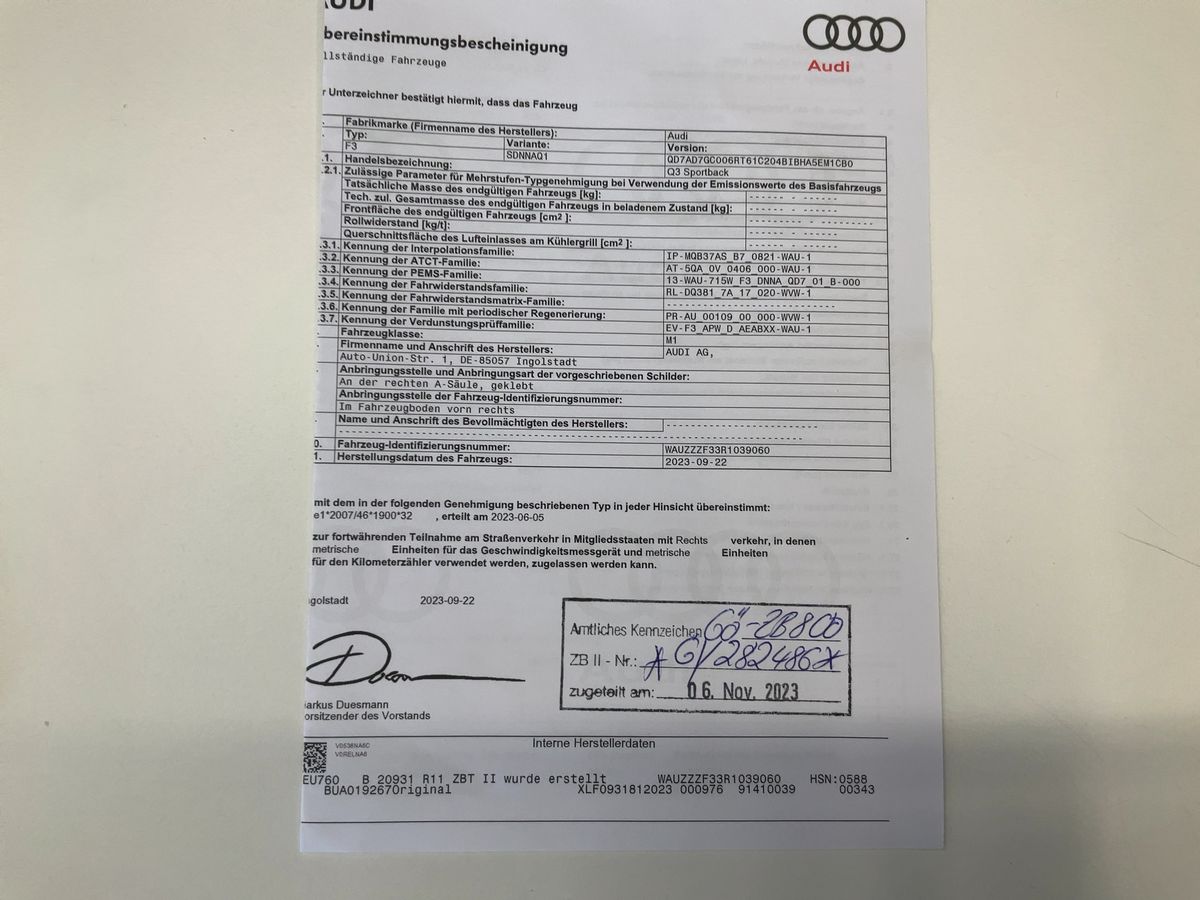 Audi Q3 d'occasion