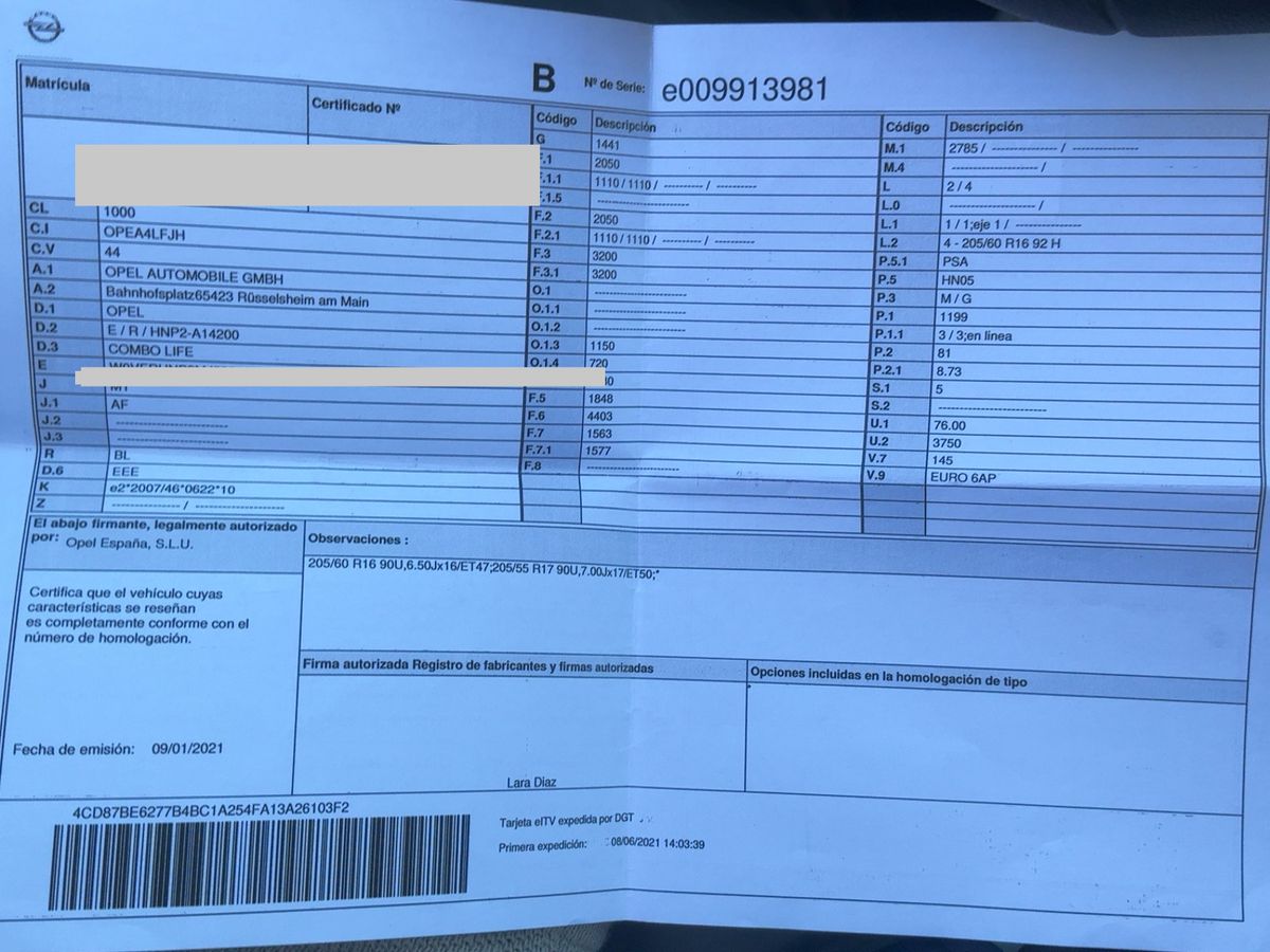 Opel Combo d'occasion