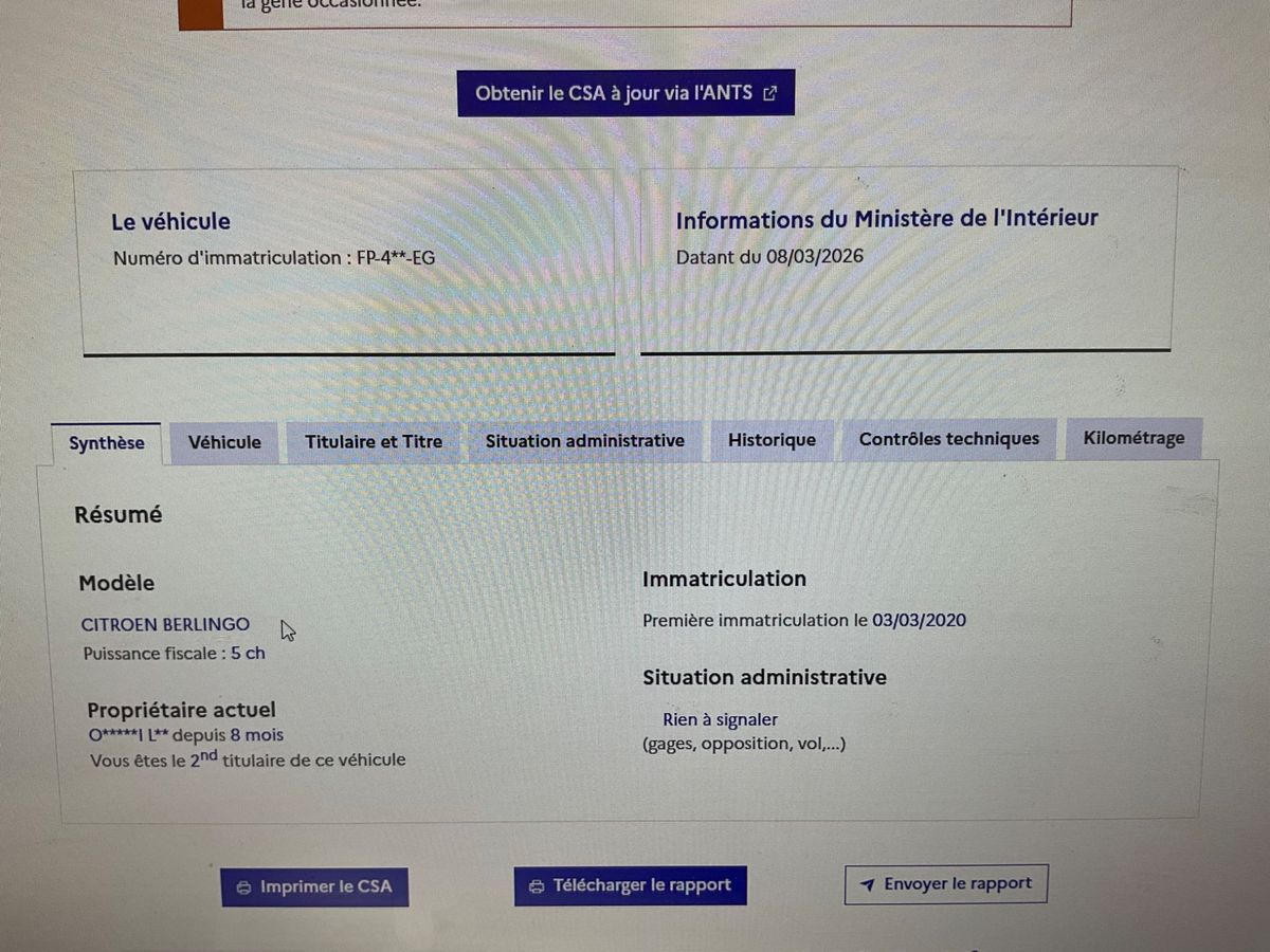 Citroen Berlingo d'occasion