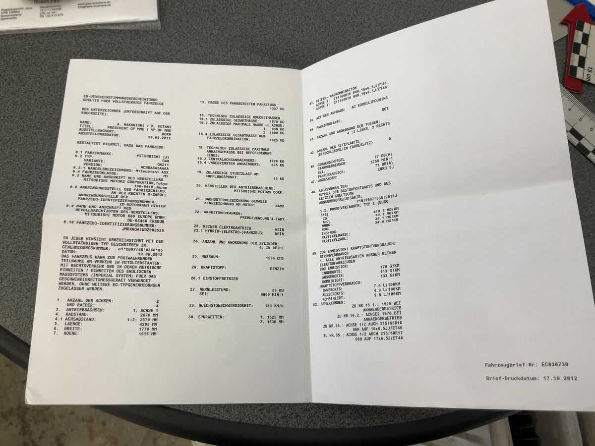 Mitsubishi ASX d'occasion