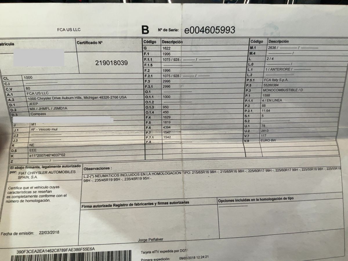 Jeep Compass d'occasion