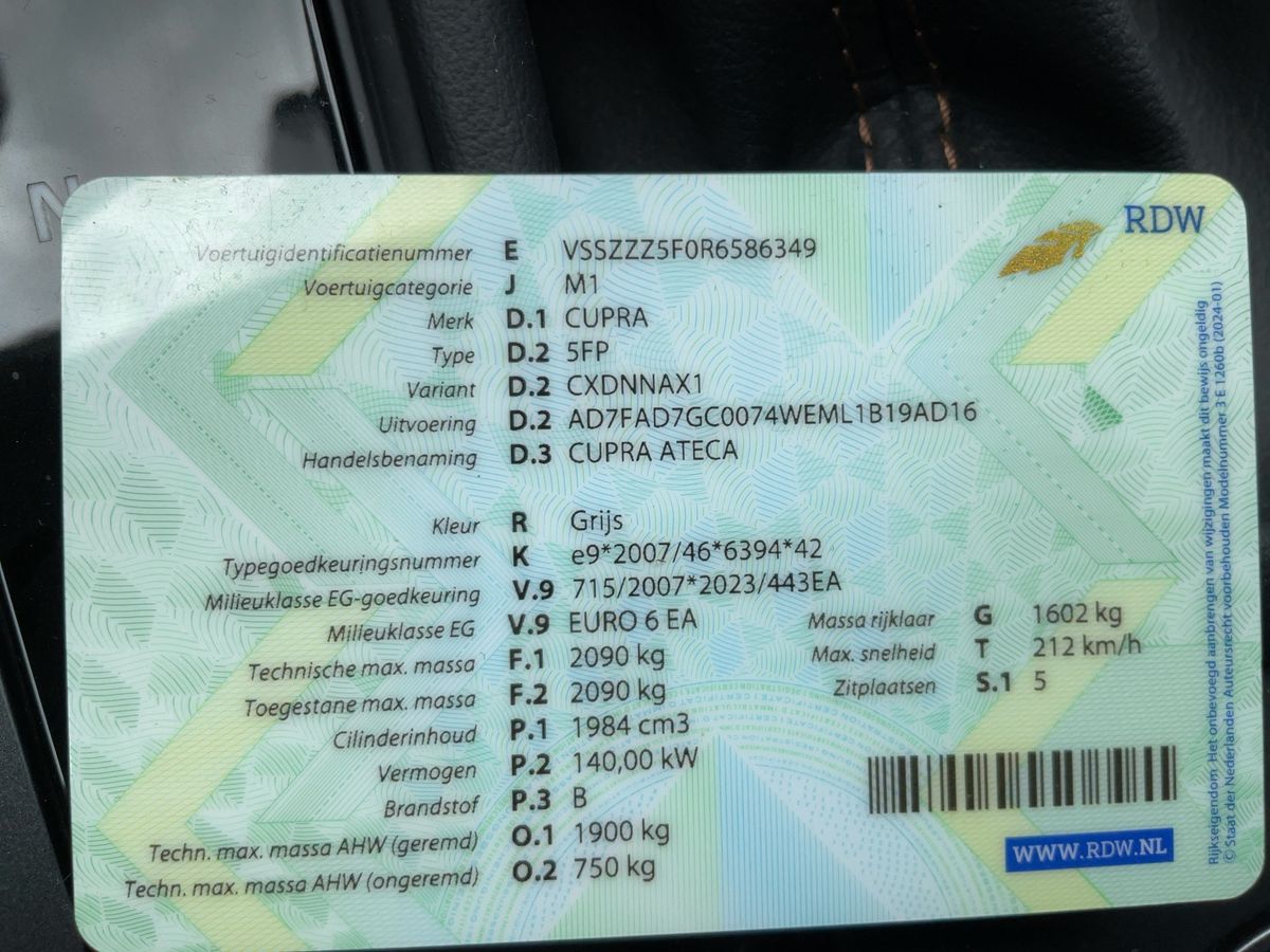 Cupra Ateca d'occasion