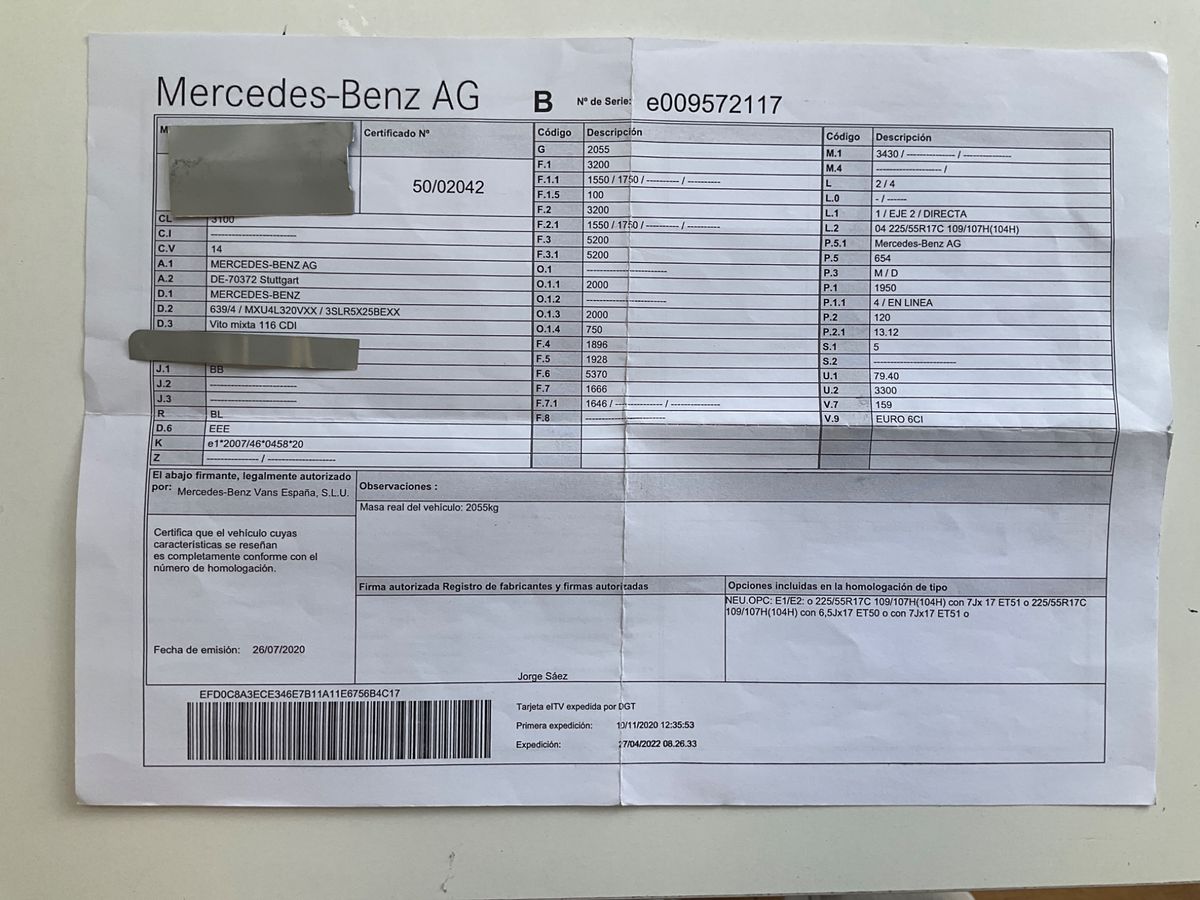 Mercedes-Benz Vito d'occasion