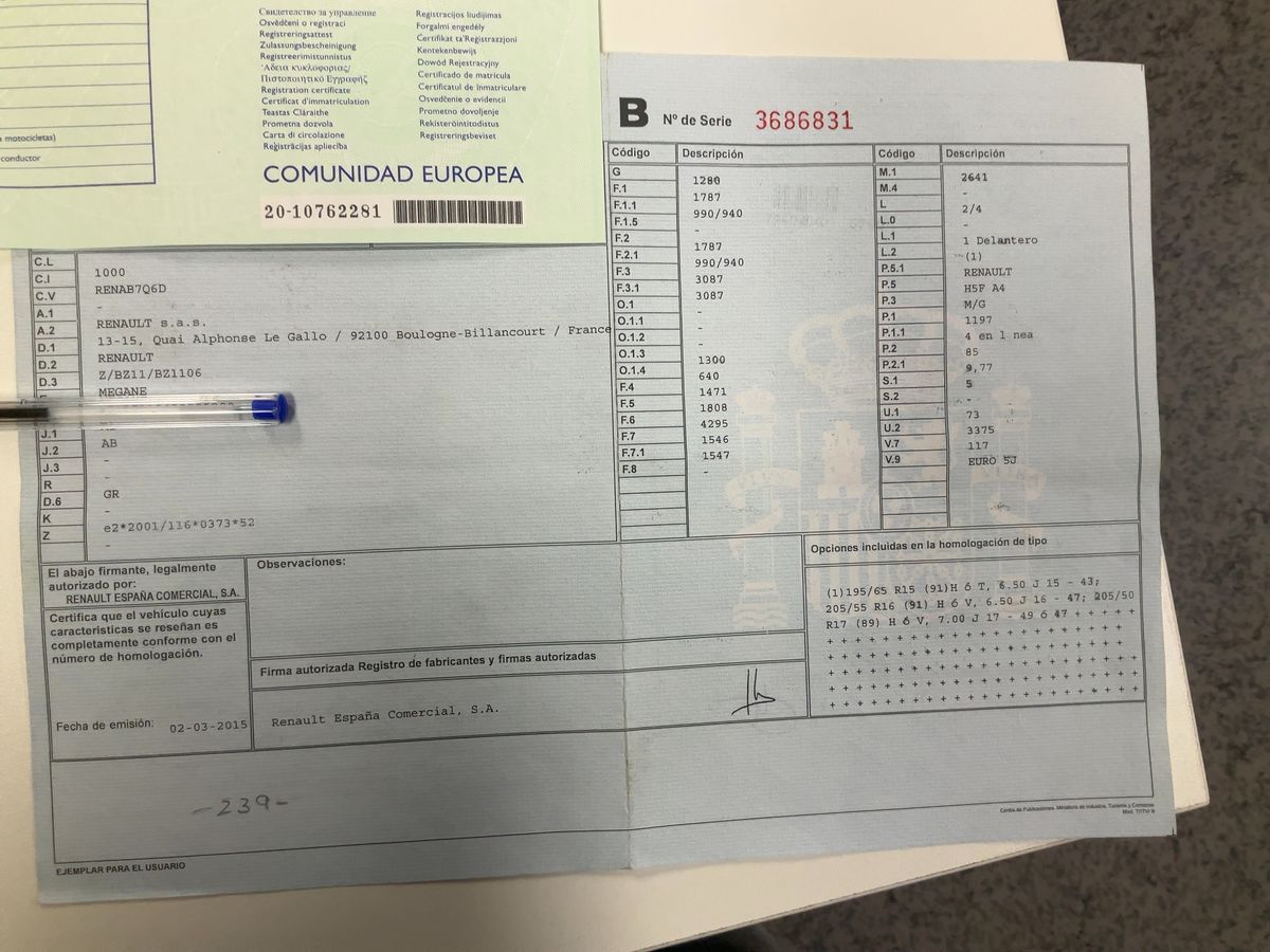 Renault Megane d'occasion