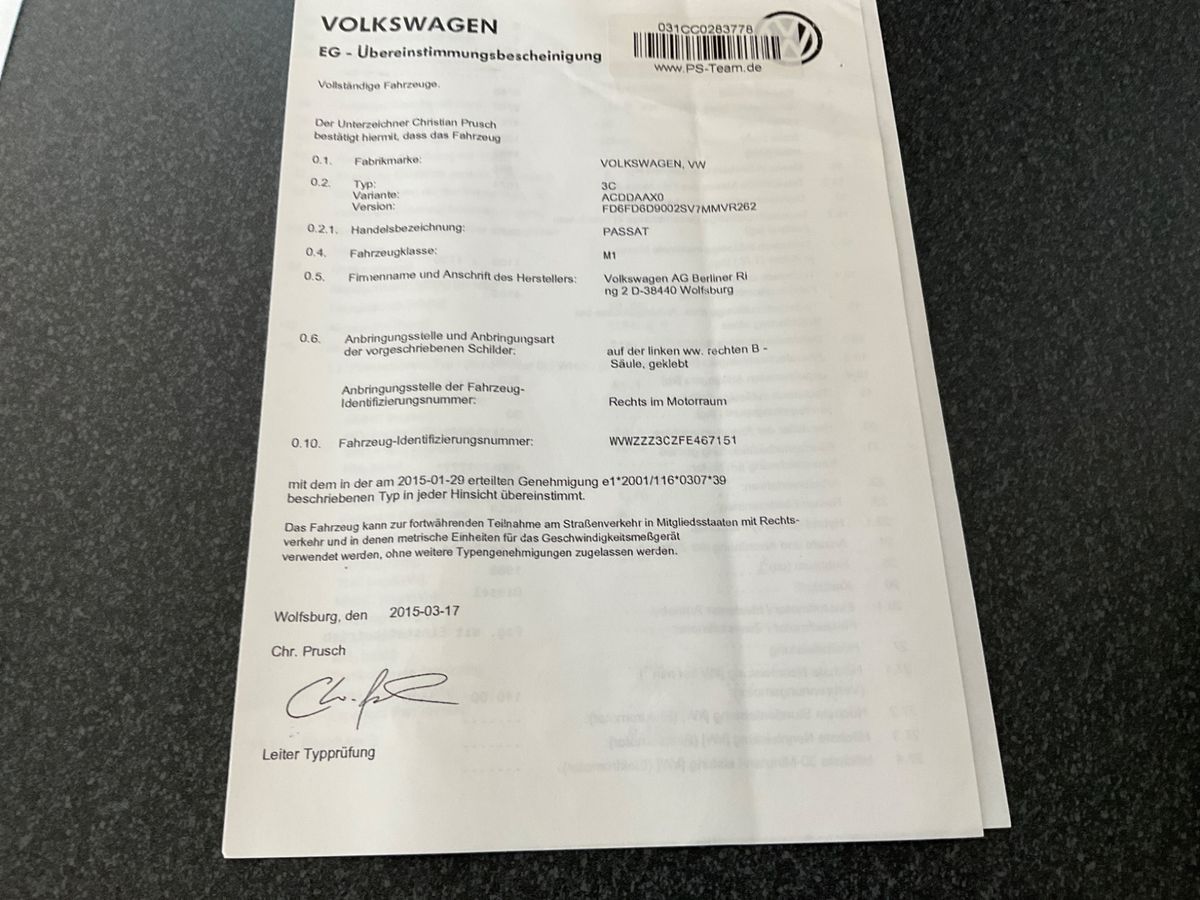 Volkswagen Passat d'occasion