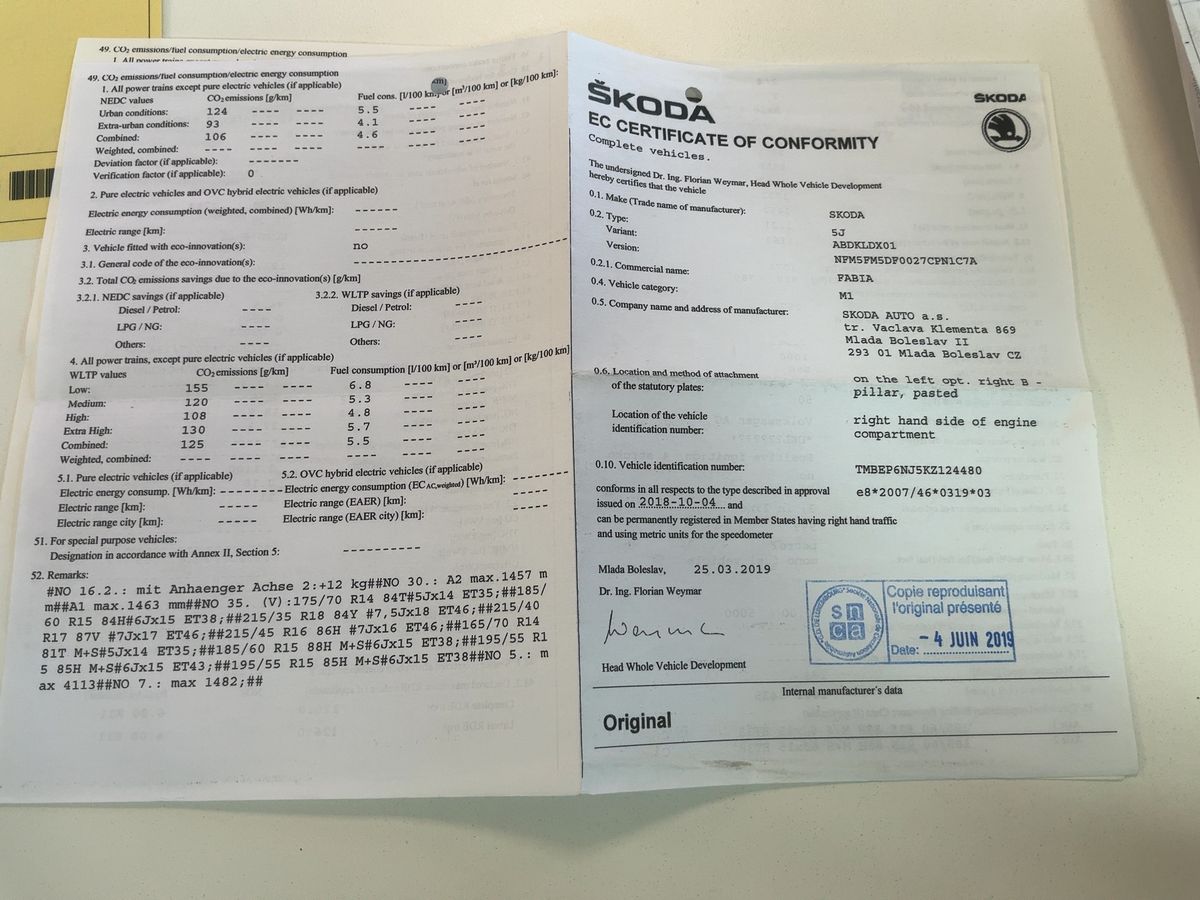 Skoda Fabia d'occasion