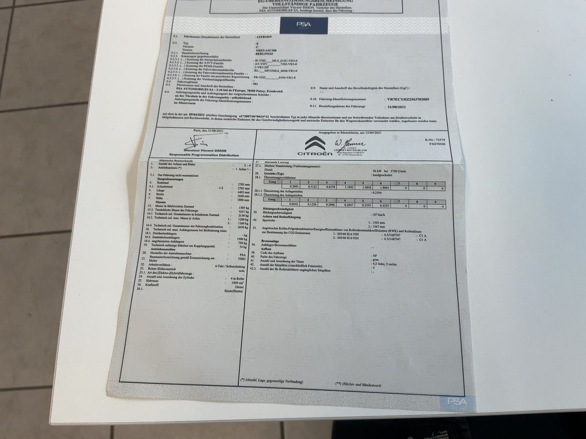 Citroen Berlingo d'occasion