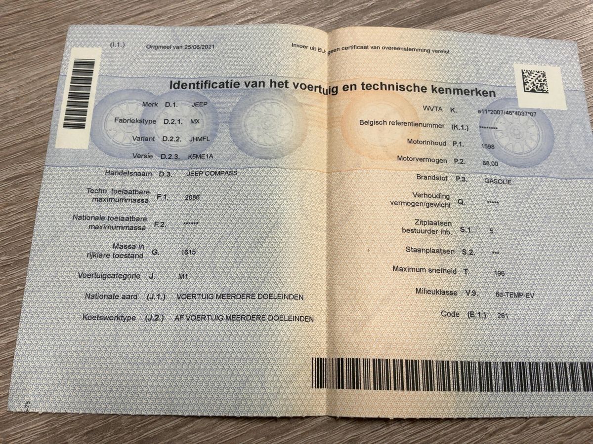 Jeep Compass d'occasion