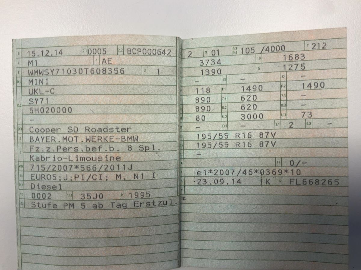 MINI Roadster d'occasion