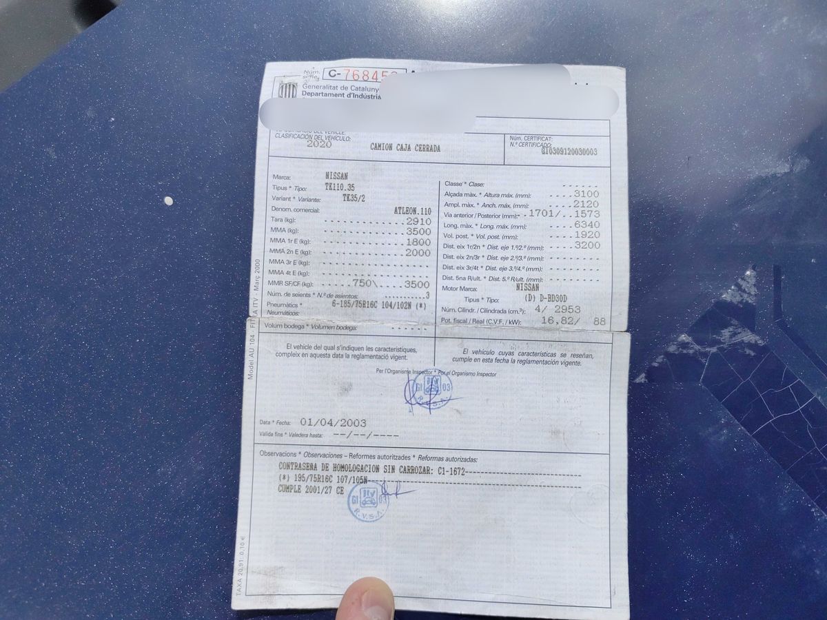 Nissan Interstar d'occasion