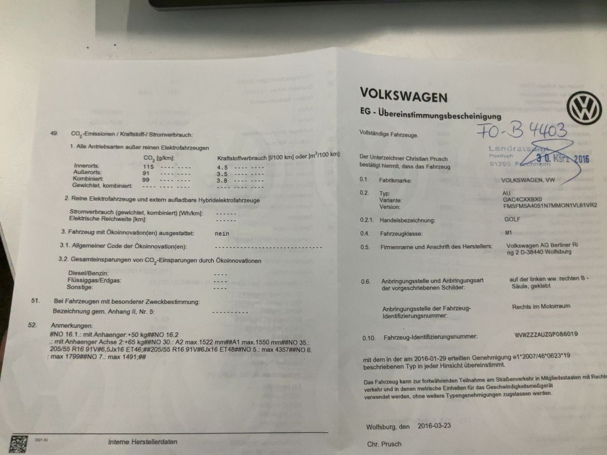 Volkswagen Golf d'occasion