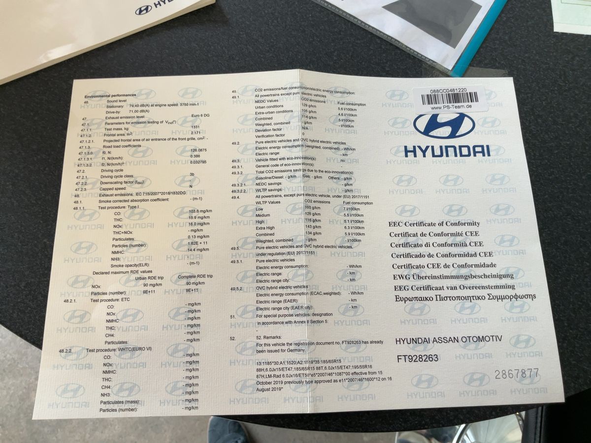 Hyundai i20 d'occasion
