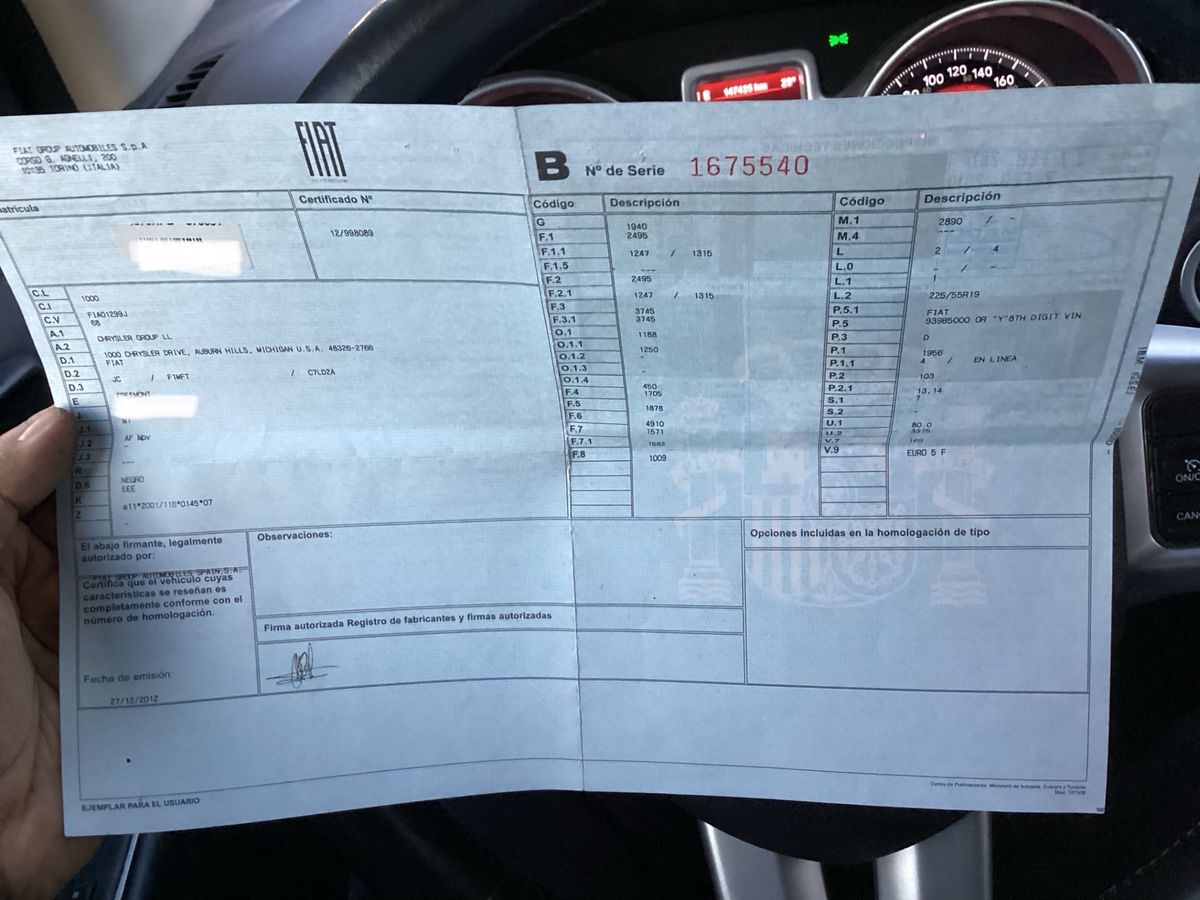 Fiat Freemont 2.0 Multijet Urban