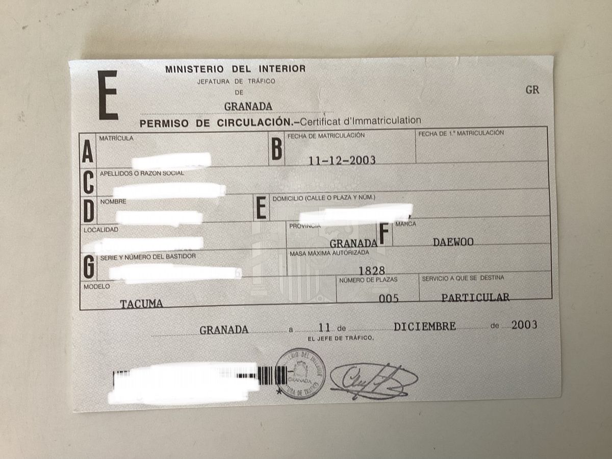 Daewoo Tacuma d'occasion