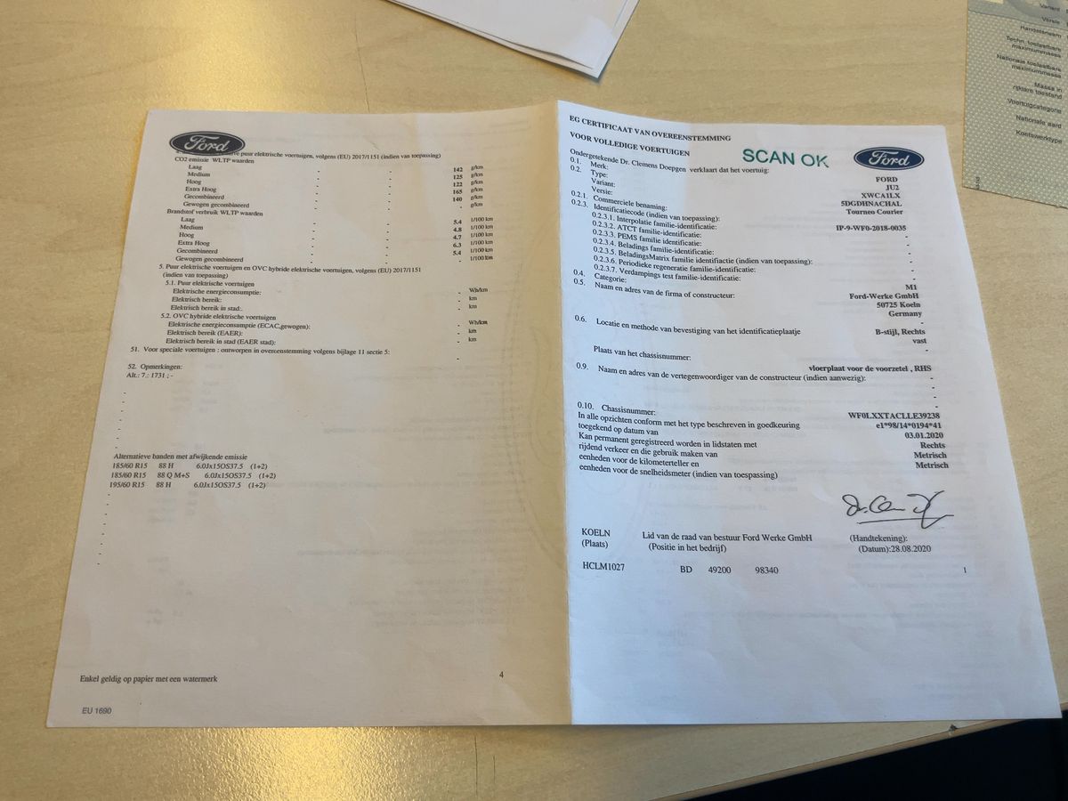 Ford Tourneo d'occasion