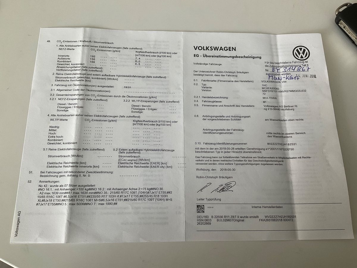 Volkswagen T6 d'occasion